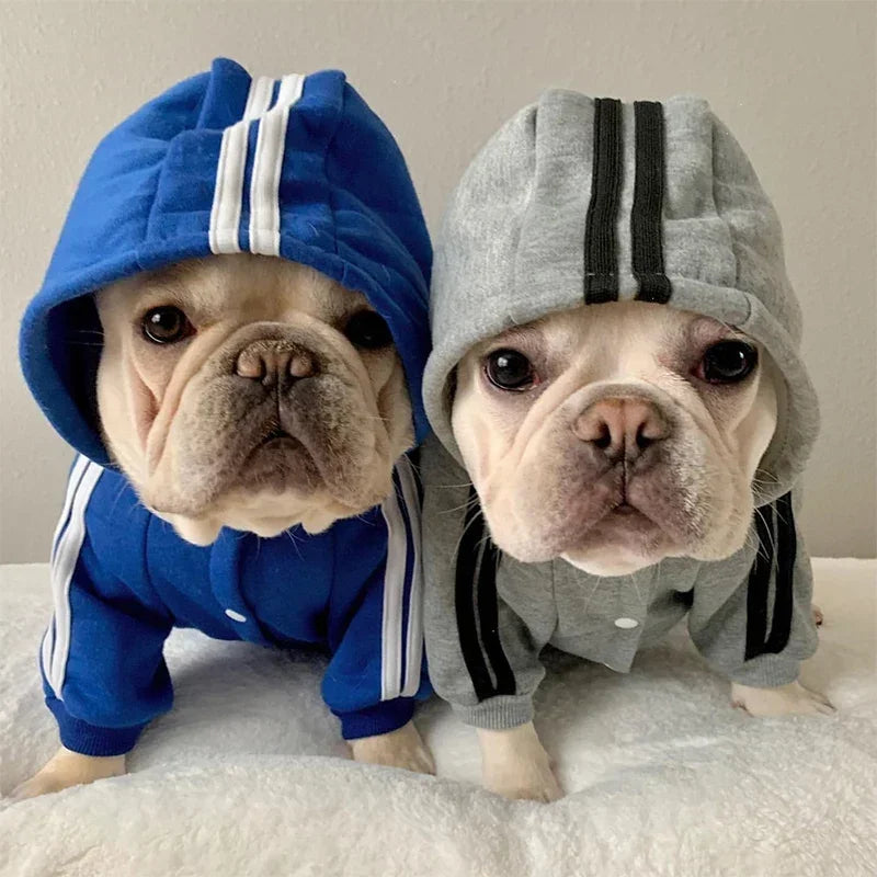 Adidog roupas  para animais de estimação, moletom, casaco jaqueta