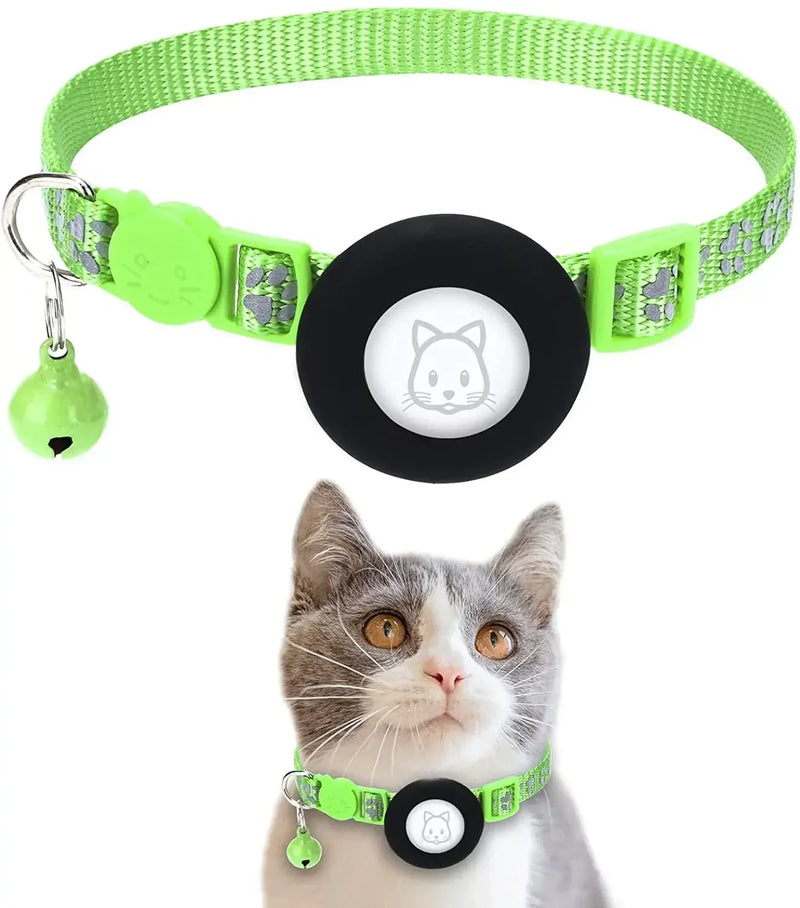 Coleira de gato para colocar airtag (sem airteg)