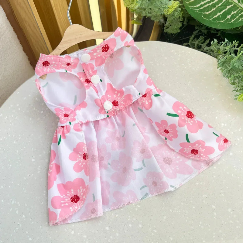 Vestido para cachorros e gatos Princesa