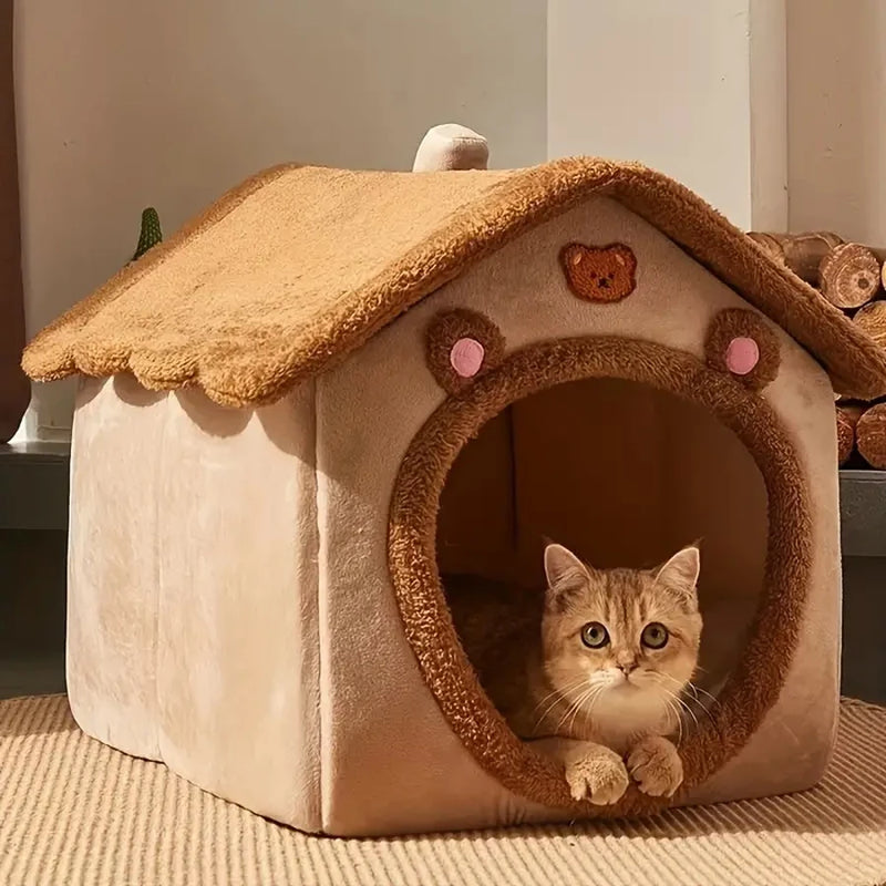 Casa dobrável, confortavel para Cachorro e Gatos