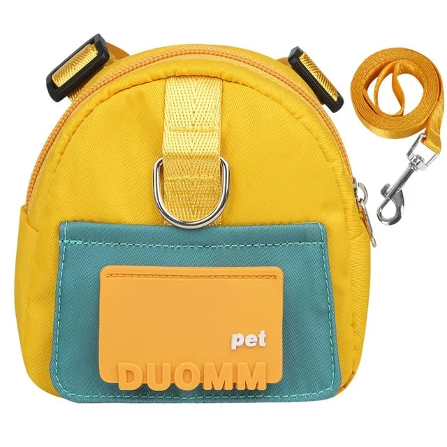 Mochila arnês para seu cachorro ou gato