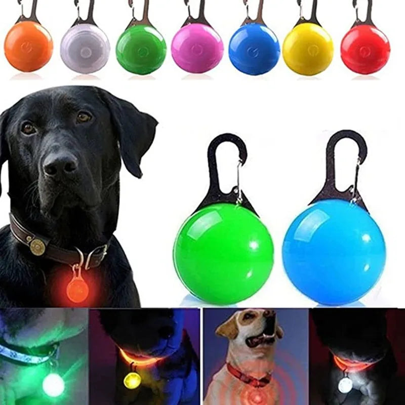 Pingente luminoso para cães e gatos