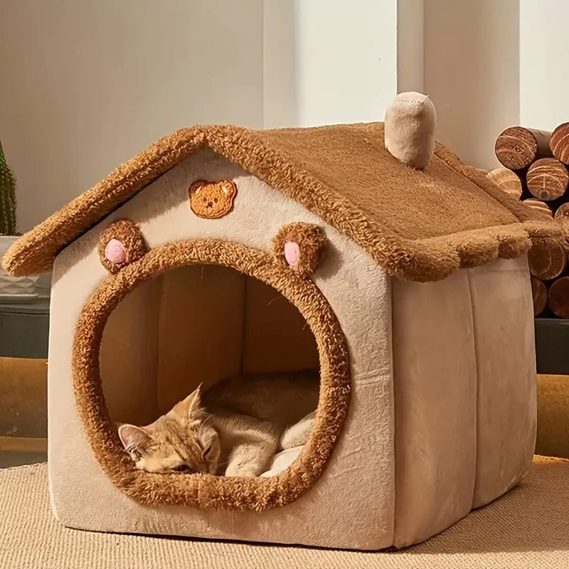 Casa dobrável, confortavel para Cachorro e Gatos