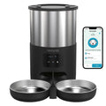 Newpet Comedouro para gato ou cachorro de 5 litros com microfone