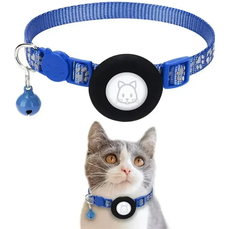 Coleira de gato para colocar airtag (sem airteg)